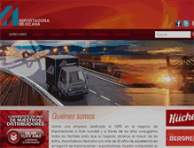 Tablet Screenshot of importadoramexicana.com